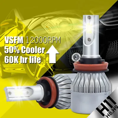 CREE H11 H8 H9 252W 38800LM LED Headlight Kit Single Beam 6500k Pk Cree 388W • $15.98