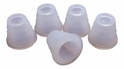 Shisha Hookah 5pcs White Silicone Shisha Bowl Grommets Hookah Grommets Free Post • $9.95