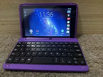 RCA Voyager Pro 7  16GB Tablet &  Keyboard Android - Purple • $59.99