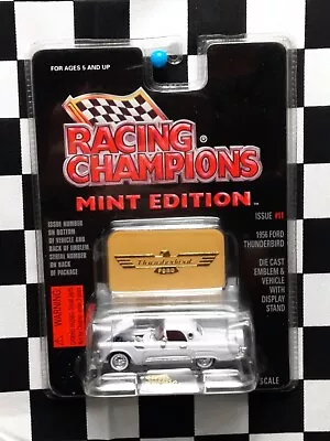 Racing Champions Mint Edition #11 1956 Ford Thunderbird 1:56 - White In Packet • $12.50