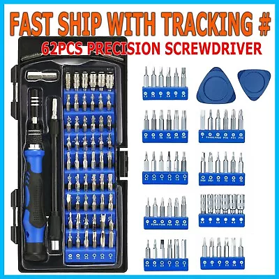 60X Computer Repair Kit Set Tool Laptop PC Precision Screwdriver Torx Smartphone • $10.99