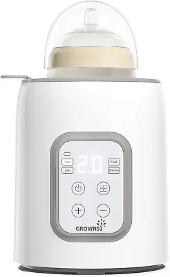 GROWNSY Bottle Warmer 8-in-1 Fast Baby Milk Warmer And Steriliser With Warms For • £49.21