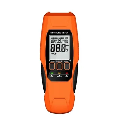 LCD Moisture Testing Wood Damp Wood Hygrometer Wood Moisture Meter Measure Tool • £23.51