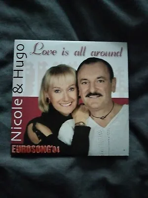 Nicole & Hugo Belgium Eurovision Preselection 2004 Love Is All Around Cds • £5.60