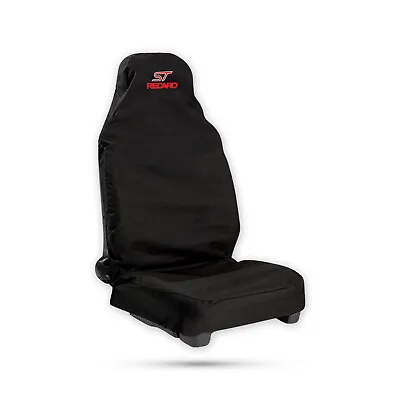 For Ford Focus ST MK2 MK3 1x Front Recaro Bucket Seat Cover Red Waterproof Black • $52.66