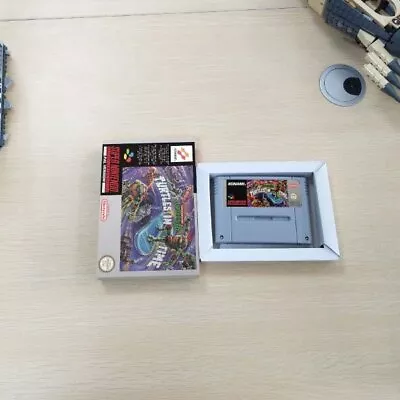 £29.99 • Buy Ninja Turtles IV Turtle In Time - Super Nintendo SNES PAL/EUR Game Card With Box