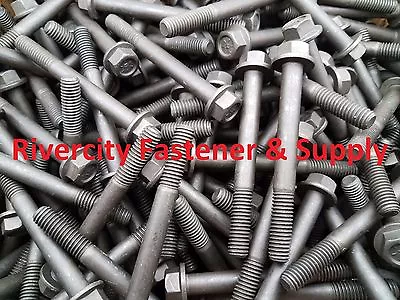 (5) 3/8-16x3-1/2 Grade 8 Flange Frame Bolt / Cap Screws 3/8x16x3.5 Bolts • $14.88