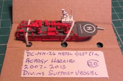 Acergy Harrier 2007-13 Diving Support Vessel By DC-MM-24 Scale 1/1250 Ship Model • £34.99