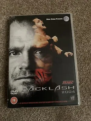 WWE - Backlash 2004 Dvd Wwf Wrestling Triple Threat 2 Chris Benoit Triple H Hbk • £10