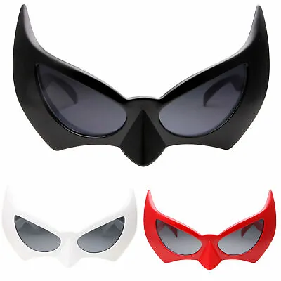 Dark Black Knight Bat Girl Cat Woman Batman Sunglasses Mask Costume  • $55