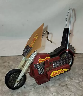 Vintage 1971 Hasbro Scream'n Demon Dirty Devil Motorcycle Toy Rare!  Working • $24.99