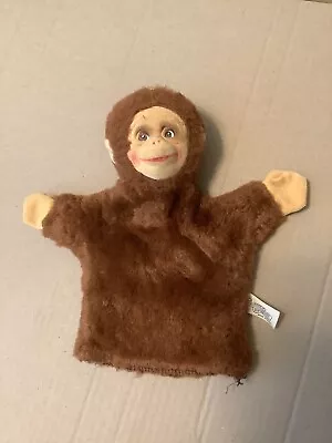 Vintage Knickerbocker Animals Of Distinction Monkey Plush Hand Puppet Toy • $9.99