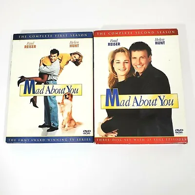 Mad About You Complete Season 1-2 DVD Lot 2002 Helen Hunt Paul Reiser Comedy • $18.95