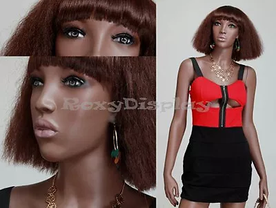 Female Fiberglass African Style Mannequin Dress Form Display #MYA1-MZ • $199