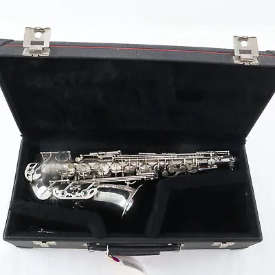 Selmer Paris Super Balanced Action Alto Saxophone SN 34090 ORIGINAL SILVER • $4999