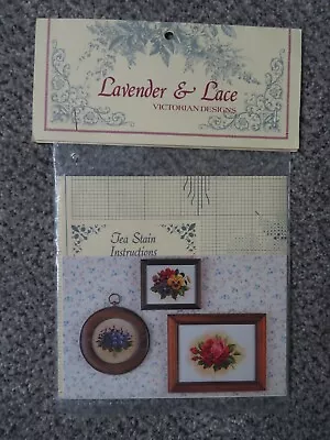 Lavender & Lace - Tea Garden Cross Stitch Patterns • £5