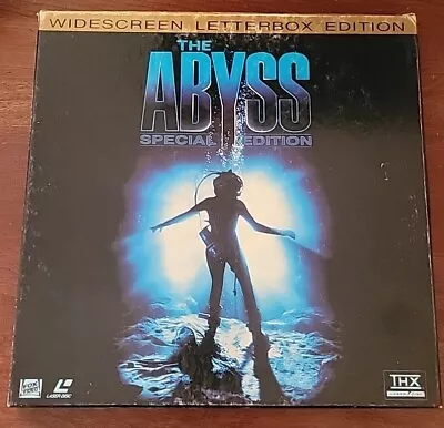 The Abyss (1989) Laserdisc Special Edition Box Set James Cameron Ed Harris • $24.99