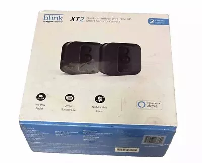 Blink XT2 2-Security Camera Indoor/Outdoor Wireless Surveillance System Kit • $159.99