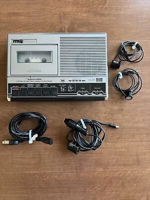 Realistic Portable Tape Cassette Recorder & Player CTR-68 Vintage 14-808B • $45