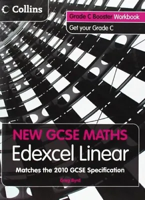 New GCSE Maths  Grade C Booster Workbook: Edexcel Linear (A) • £3.01