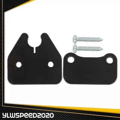 2Pcs Sun Visor Clips + Screws Set Black Fit For Dodge Ram 1500 Trucks 2019-22 • $6.28