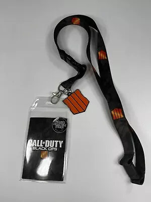 Call Of Duty Black Ops 4 Lanyard 2018 Bioworld Promo Activision Treyarch • $10.99