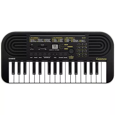 Casio SA-51 32-Key Mini Portable Keyboard Black • $69.99