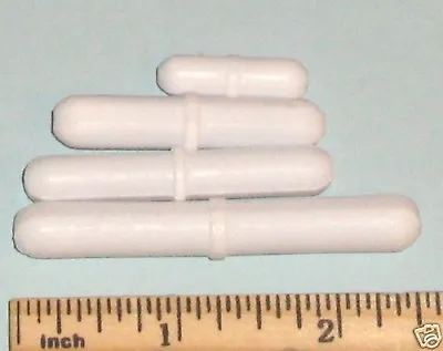 Set 4 Magnetic Stirrer Bar Stir Mixer Bars PTFE From Small 1  To Large 2.5  New • $15