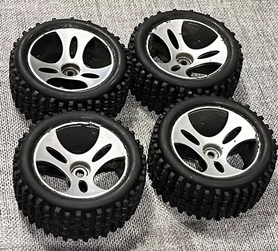 WL-TOYS A959 Wheels & Tyres Set 1:18 RC BUGGY SPARE PARTS ACCESSORIES • £9.99