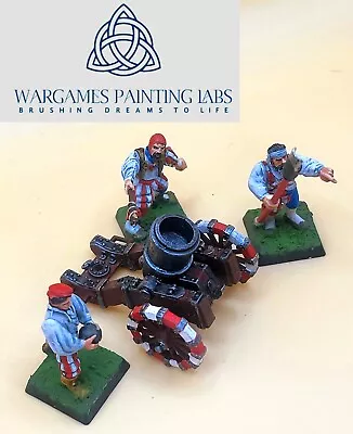 Handpainted Empire Mortar WFB Collectible Figure Unit For Wargame • £152.81