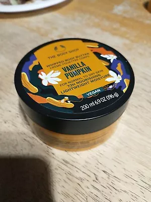 The Body Shop Vanilla Pumpkin Whipped Body Butter 6.9 Oz New Not Sealed • $19.99