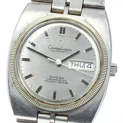 OMEGA Constellation 168.045 Day Date WG Bezel Cal.751 Automatic Men's_761828 • $1089.84