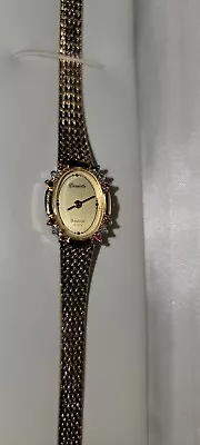 Vintage Womans Watch With Ruby's And Diamond's • $175