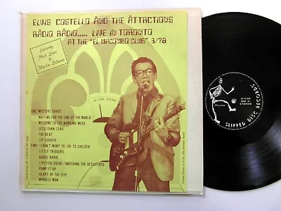 ELVIS COSTELLO Live In Toronto At The El Macombo Club LP  A7539 • $30