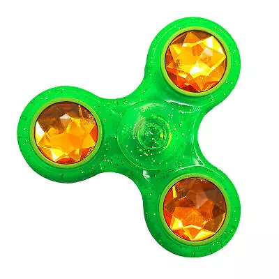 Fidget Spinner LED Light Flash Hand Finger Focus EDC Fast Bearing Stress Toys UK • £2.45