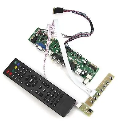 Controller Board(TV+HDMI+CVBS+VGA+USB+AUDIO) For B101AW06 V.1 N101L6-L01 10.1“ • $29.12