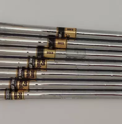 Professionally Pulled Dynamic Gold S300 Shaft Set 7 Pc. 6-PGS .370 • $65