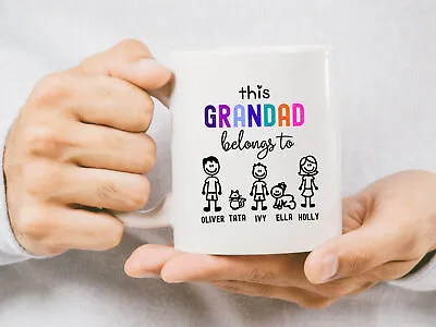 Personalised Grandad Mug Custom Mug Grandad Father's Day Gift Grandad Birthday • $26.99