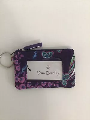 Vera Bradley Fan Flowers Lighten Up Zio ID Case • $15.50