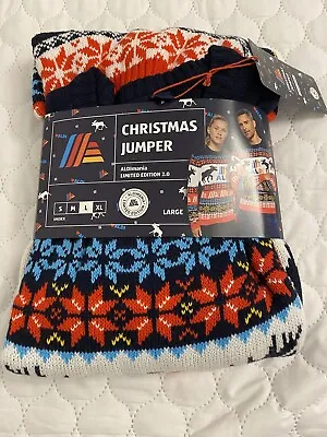 £15.99 • Buy Aldi Mania Christmas Jumper 2021 Version - Large - BNWT