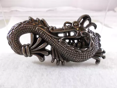 Large Pewter? Dragon Belt Buckle Free Shipping • $18