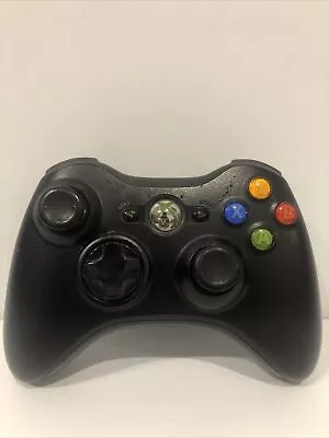 Black Xbox 360 Wireless Controller Genuine Genuine  Tested • $34
