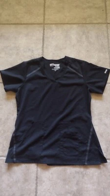 $4.99 • Buy Grey's Anatomy Barco Womens Medium Black Scrub Top Good Condition 