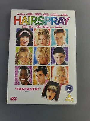 Hairspray - Zac Efron - PG - DVD - Tested & Working - Free P&P - VGC • £2.25