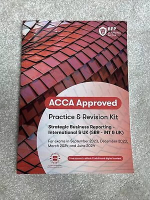 ACCA BPP Strategic Business Reporting Practice & Revision Kit • £14.50