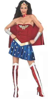 $39.99 • Buy Deluxe Costume DC Comics Deluxe Wonder Woman Adult, Small (2-6)