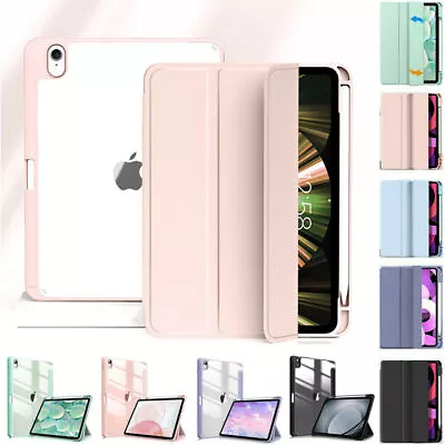 Smart Case Shockproof Cover For IPad Pro12.9  Pro11'' AIR4 Mini6 W Pencil Holder • $24.65