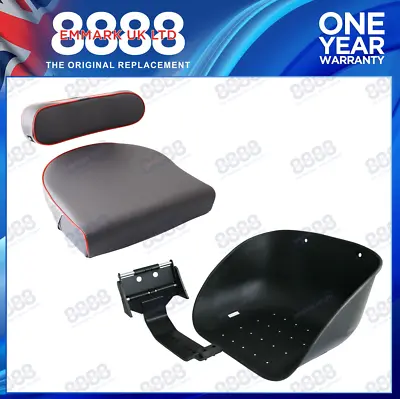 Seat Pan Bracket Cushions & Backrest For Massey Ferguson 130 135 148 150 Tractor • £179.99