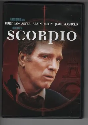 Scorpio (DVD 1972) Burt Lancaster Alain Delon Paul Scofield FREE SHIPPING • $5.99