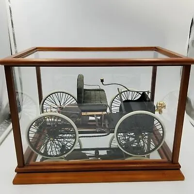 Franklin Mint 1896 Henry Ford Quadricycle 1:6 Diecast Glass Display Case Lot 2 • $1169.95